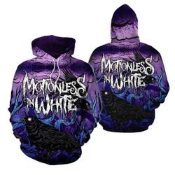 Motionless in white Eternally Yours merch 3D hoodie , Motionless in White Music Band Hoodie 3D