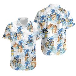 BlueyDad Hawaiian Shirt Gift For Your Girlfriend Boyfriend Gift For Love Gift For Friend Best Valentine Present Holiday Gift