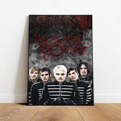 My Chemical Romance Music Poster Meaningful Gift For Family Gift For Boyfriend Valentine Gift Birthday Gift Holiday Gift