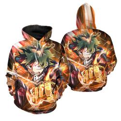 Hero Anime Mens Women Hoodie