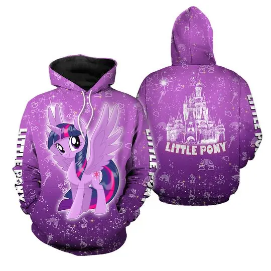 My Little Pony Hoodie, My Little Pony 3D Printed Hoodie