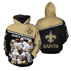 New Orleans Saints 3D Hoodie