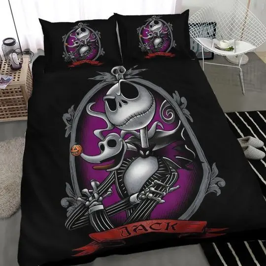 Nightmare Before Christmas Bedding SetsGift For Your Girlfriend Boyfriend Gift For Love Gift For Friend Best Valentine Present Holiday Gift