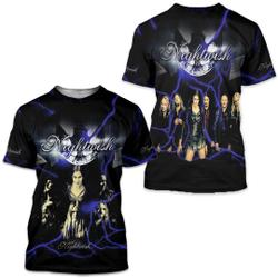 Nightwish 3D T-shirt Meaningful Gift For Family Gift For Boyfriend Valentine Gift