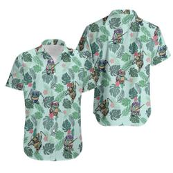 Ninja Squirtle Hawaiian Shirt, PKM Button Up Shirt Gift For Your Girlfriend Boyfriend Gift For Love Gift For Friend Best Valentine Present Holiday Gift