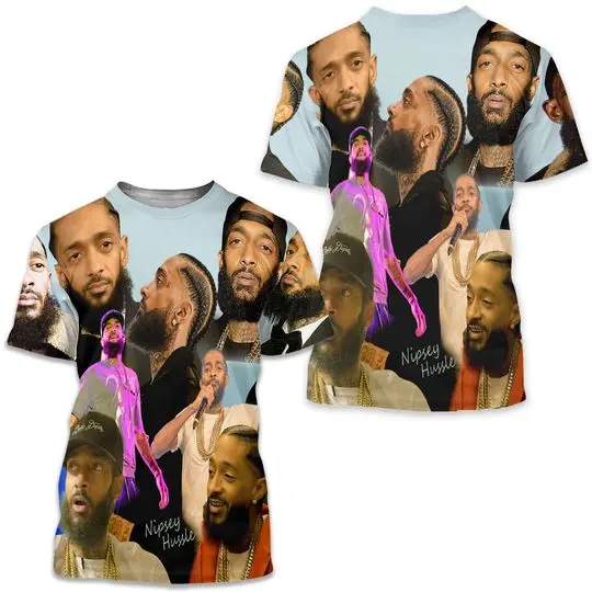 Nipsey Hustle Collage Shirt Unisex Meaningful Gift For Family Gift For Boyfriend Valentine Gift