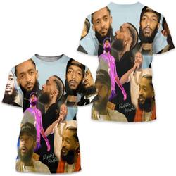 Nipsey Hustle Collage Shirt Unisex Meaningful Gift For Family Gift For Boyfriend Valentine Gift