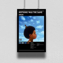 Nothing Was the Same by Drake Poster Meaningful Gift For Family Gift For Boyfriend Valentine Gift Birthday Gift Holiday Gift