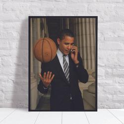 Obama (cool) Premium Matte Vertical Poster Meaningful Gift For Family Gift For Boyfriend Valentine Gift Birthday Gift Holiday Gift