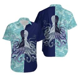 Octopus Ocean Life Hawaiian Shirt Gift For Your Girlfriend Boyfriend Gift For Love Gift For Friend Best Valentine Present Holiday Gift
