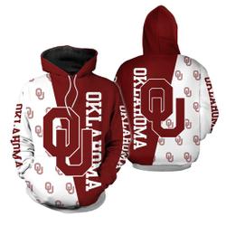 Oklahoma Sooners 3D Hoodie