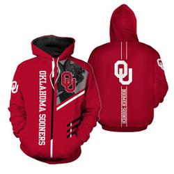 Oklahoma Sooners 3D Hoodie