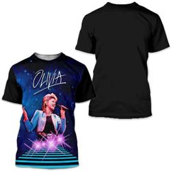 Olivia Newton-John 1982 Concert T-Shirt Meaningful Gift For Family Gift For Boyfriend Valentine Gift