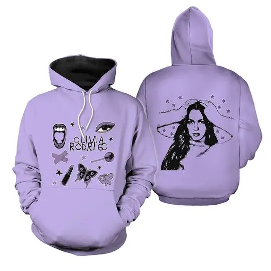 Olivia Rodrigo GUTS Art Print Women Jumper 3D Hoodie