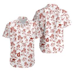 One Piece Anime Pirate Print Hawaiian Shirt Gift For Your Girlfriend Boyfriend Gift For Love Gift For Friend Best Valentine Present Holiday Gift