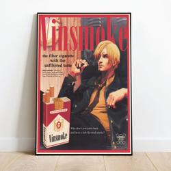 One Piece Sanji "Vinsmoke" Premium Matte Vertical Poster Meaningful Gift For Family Gift For Boyfriend Valentine Gift Birthday Gift Holiday Gift