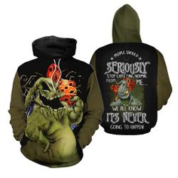 Oogie Boogie Stop Expecting Normal From Me Halloween All Over Print 3D Hoodie