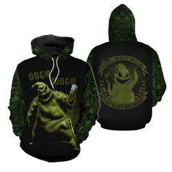 Oogie Boogie The Nightmare All Over Print 3D Hoodie