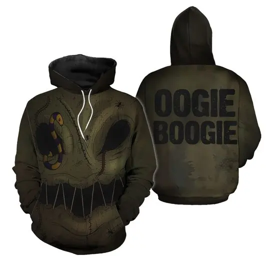Oogie Boogie Well Well Well What Have We Here 3d Hoodie, Oogie Boogie Nightmare Hoodie