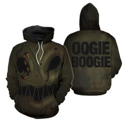 Oogie Boogie Well Well Well What Have We Here 3d Hoodie, Oogie Boogie Nightmare Hoodie