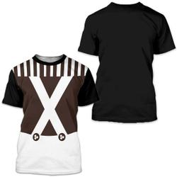 Outfit Oompa Loompa 3D T-Shirt Meaningful Gift For Family Gift For Boyfriend Valentine Gift