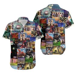 P.Floyd Album Hawaiian Shirt Gift For Your Girlfriend Boyfriend Gift For Love Gift For Friend Best Valentine Present Holiday Gift