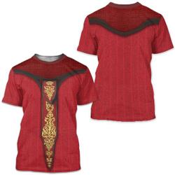 Padm Amidala Women's Shirt, Star Wars Costume, Star Wars Cosplay 3D T-shirt Meaningful Gift For Family Gift For Boyfriend Valentine Gift