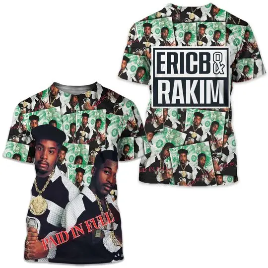 Paid In Full Album Cover All Over Printed T Shirt Meaningful Gift For Family Gift For Boyfriend Valentine Gift