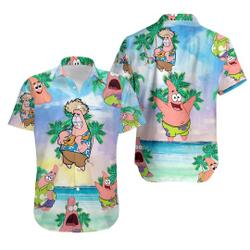 Patrick Star Hawaiian Aloha Shirt Gift For Your Girlfriend Boyfriend Gift For Love Gift For Friend Best Valentine Present Holiday Gift