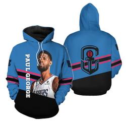 Paul George Basketball 3D Hoodie