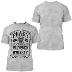 Peaky Blinder's Motor Oil Motorcycles 3D T-shirt Meaningful Gift For Family Gift For Boyfriend Valentine Gift