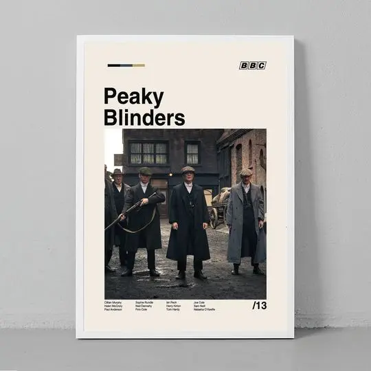 Peaky Blinders Poster Meaningful Gift For Family Gift For Boyfriend Valentine Gift Birthday Gift Holiday Gift
