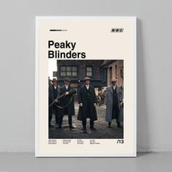 Peaky Blinders Poster Meaningful Gift For Family Gift For Boyfriend Valentine Gift Birthday Gift Holiday Gift