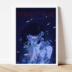Perfect Blue Premium Matte Vertical Poster Meaningful Gift For Family Gift For Boyfriend Valentine Gift Birthday Gift Holiday Gift