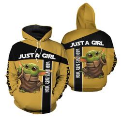 Personalized Baby Yoda Hoodie