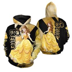Personalized Belle 3D Hoodie
