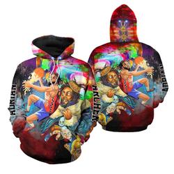 Personalized Customized J. Cole Vintage Hip Hop 90s Retro 3D Hoodie