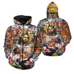 Personalized Customized J. Cole Vintage Hip Hop 90s Retro 3D Hoodie