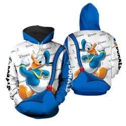 Personalized Donald Duck Pullover Hoodie