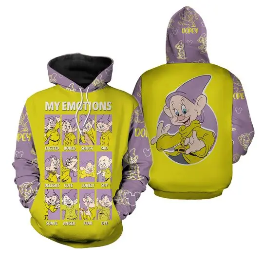 Personalized Dopey Pullover Hoodie