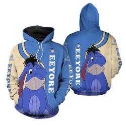 Eeyore Pullover Hoodie, Disney Eeyore Shirt, Custom Disney Eeyore Hoodie