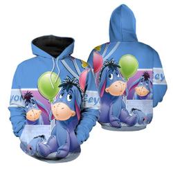 Personalized Eeyore Pullover Hoodie