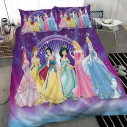 Personalized Elsa and Anna Princess Frozen Bedding Set Gift For Your Girlfriend Boyfriend Gift For Love Gift For Friend Best Valentine Present Holiday Gift