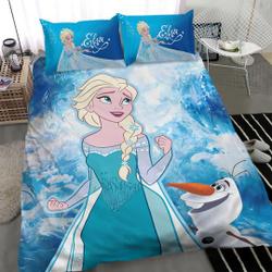 Personalized Elsa Bedding Set Gift For Your Girlfriend Boyfriend Gift For Love Gift For Friend Best Valentine Present Holiday Gift