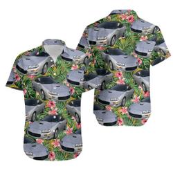 Personalized Muscle Car Hawaiian Shirt - Custom Car Photo Shirt Gift For Your Girlfriend Boyfriend Gift For Love Gift For Friend Best Valentine Present Holiday Gift