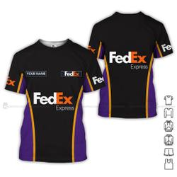 FedEx 3D Tshirt Meaningful Gift For Family Gift For Boyfriend Valentine Gift