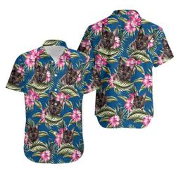 Personalized Photo Dog Lover Couple Hawaiian Shirt Gift For Your Girlfriend Boyfriend Gift For Love Gift For Friend Best Valentine Present Holiday Gift