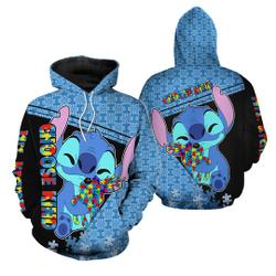 Personalized Stitch Choose Kind Autism Hoodie