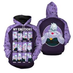 Personalized Ursula Little Mermaid Pullover Hoodie