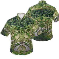 Philippines Ifugao Rice Terraces Hawaiian Shirt Gift For Your Girlfriend Boyfriend Gift For Love Gift For Friend Best Valentine Present Holiday Gift